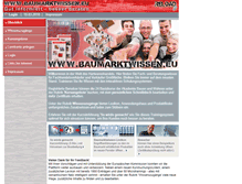 Tablet Screenshot of baumarktwissen.eu